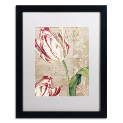 Trademark Fine Art Tulips Black Framed Wall Art -Kohl's Sales 2971219 ALT3
