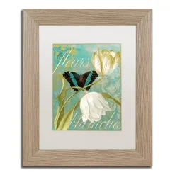 Trademark Fine Art White Tulips Distressed Framed Wall Art 7 Trademark Fine Art White Tulips Distressed Framed Wall Art -Kohl's Sales 2972003 ALT3