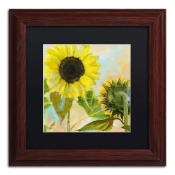 Trademark Fine Art Soleil I Framed Wall Art