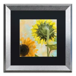 Trademark Fine Art Soleil II Silver Finish Framed Wall Art -Kohl's Sales 2973572 ALT3