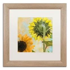 Trademark Fine Art Soleil II Distressed Framed Wall Art