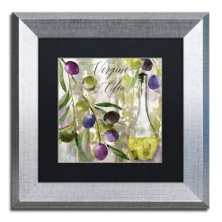 Trademark Fine Art Colors Of Tuscany II Silver Finish Framed Wall Art