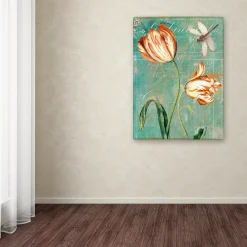Trademark Fine Art Tulips Ablaze I Canvas Wall Art