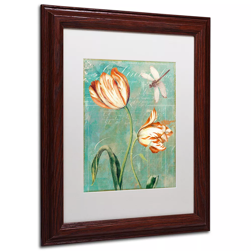 Trademark Fine Art Tulips Ablaze I Framed Wall Art 3 Trademark Fine Art Tulips Ablaze I Framed Wall Art - Image 3