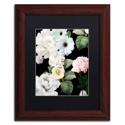 Trademark Fine Art Wallflowers Framed Wall Art