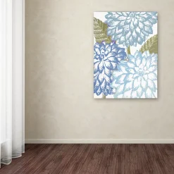 Trademark Fine Art Sea Dahlias I Canvas Wall Art