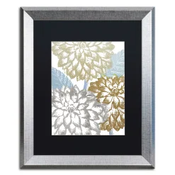 Trademark Fine Art Sea Dahlias II Silver Finish Framed Wall Art -Kohl's Sales 2979237 ALT3