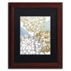 Trademark Fine Art Sea Dahlias II Framed Wall Art