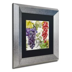 Alternative view of Trademark Fine Art Wines Of Paris I Silver Finish Framed Wall Art