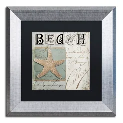 Trademark Fine Art Beach Book II Silver Finish Framed Wall Art -Kohl's Sales 2983576 ALT3