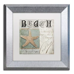 Trademark Fine Art Beach Book II Silver Finish Framed Wall Art -Kohl's Sales 2983576 ALT4