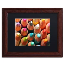 Trademark Fine Art Pencils Framed Wall Art