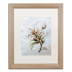 Trademark Fine Art "Coffea Arabica" Distressed Framed Wall Art
