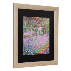 Trademark Fine Art Artists Garden At Giverny Framed Art -Kohl's Sales 3661433 ALT4