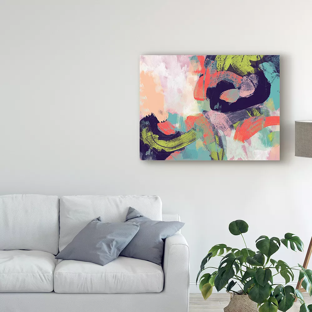 Trademark Fine Art Vibrant Spring II Canvas Wall Art 2 Trademark Fine Art Vibrant Spring II Canvas Wall Art - Image 2