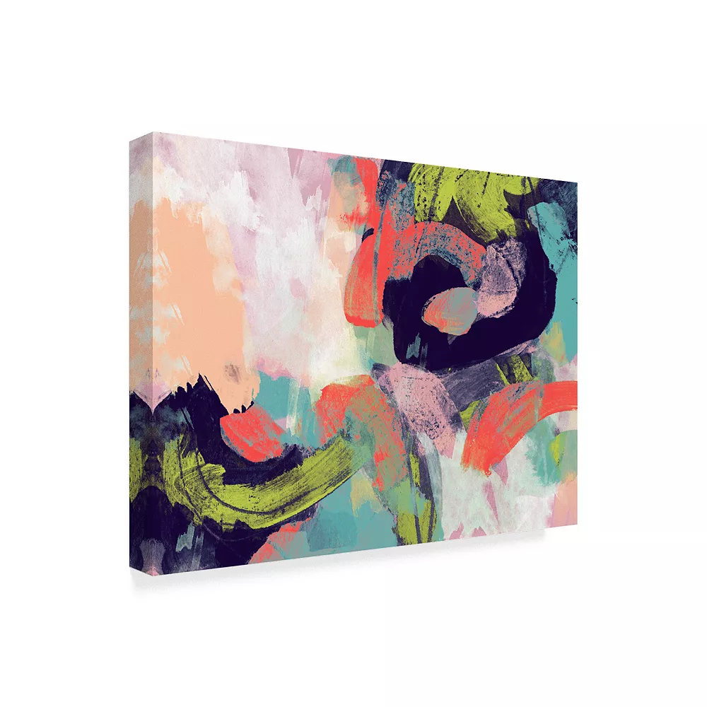 Trademark Fine Art Vibrant Spring II Canvas Wall Art 3 Trademark Fine Art Vibrant Spring II Canvas Wall Art - Image 3