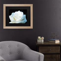 Alternative view of Trademark Fine Art White Rose II Framed Wall Art