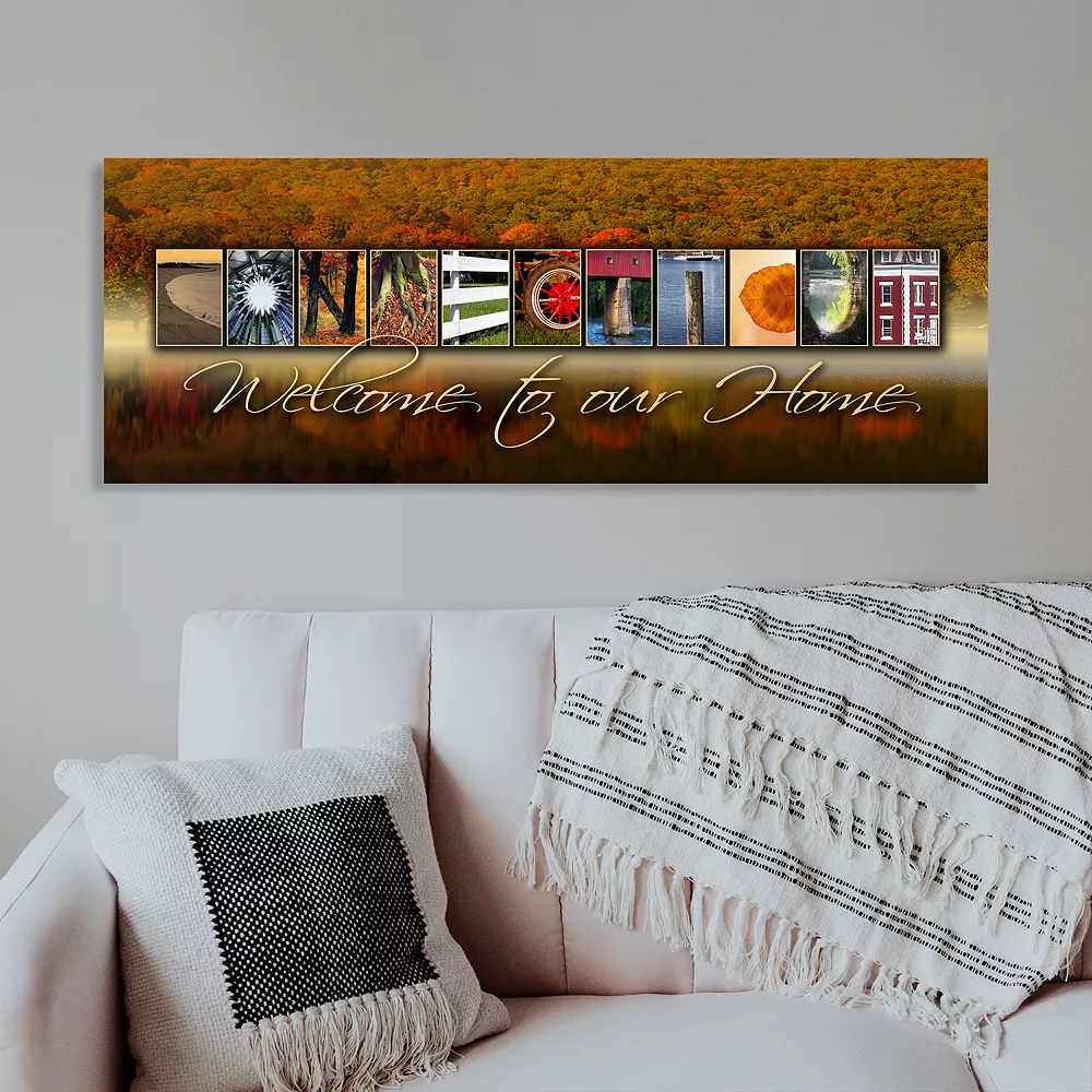 Personal-Prints Connecticut "Welcome" Block Wall Art 2 Personal-Prints Connecticut "Welcome" Block Wall Art - Image 2