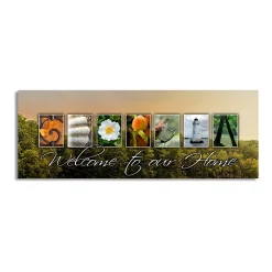 Personal-Prints "Georgia - State Welcome" Block Mount Wall Art