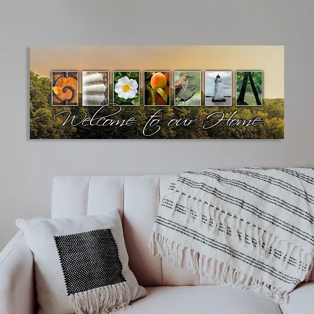 Personal-Prints "Georgia - State Welcome" Block Mount Wall Art 2 Personal-Prints "Georgia - State Welcome" Block Mount Wall Art - Image 2