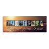 Personal-Prints "Minnesota - State Welcome" Block Mount Wall Art