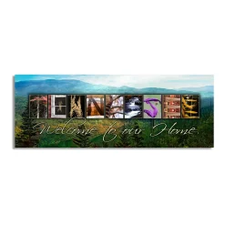 Personal-Prints Tennessee "Welcome" Block Wall Art
