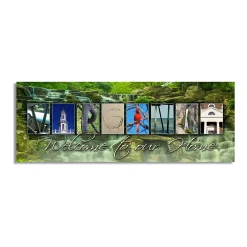 Personal-Prints Virginia "Welcome" Block Wall Art