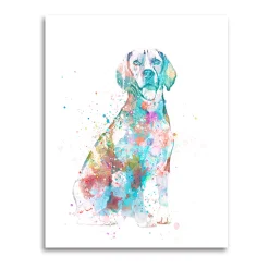 Personal-Prints Beagle Watercolor Wall Art