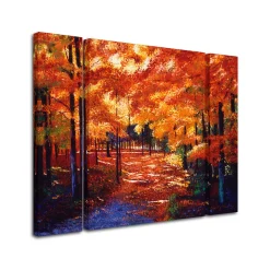 Trademark Fine Art 'Magical Forest' Multi Panel Art Set -Kohl's Sales 3980577 ALT2