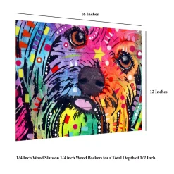 Trademark Fine Art 'Yorkie' Wood Slat Art -Kohl's Sales 3988838 ALT5