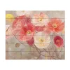 Trademark Fine Art 'Wild Poppies I' Wood Slat Art