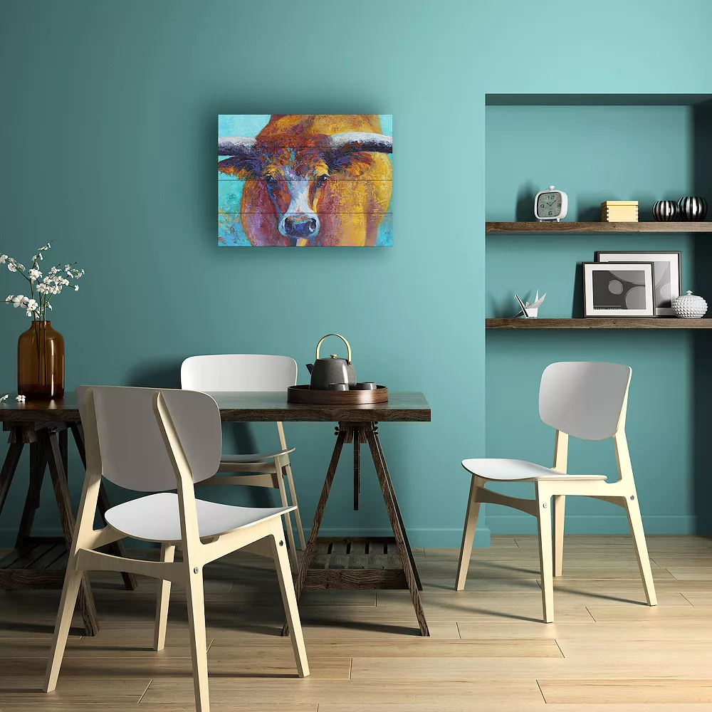 Trademark Fine Art 'Wide Spread' Wood Slat Art 3 Trademark Fine Art 'Wide Spread' Wood Slat Art - Image 3