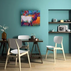 Trademark Fine Art 'Chorus Elk' Wood Slat Art -Kohl's Sales 3989016 ALT2