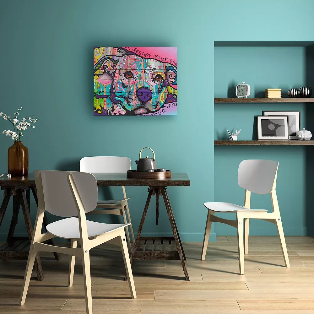 Trademark Fine Art 'Never Break Your Heart' Wood Slat Art 3 Trademark Fine Art 'Never Break Your Heart' Wood Slat Art - Image 3