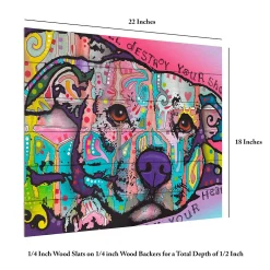 Trademark Fine Art 'Never Break Your Heart' Wood Slat Art 11 Trademark Fine Art 'Never Break Your Heart' Wood Slat Art -Kohl's Sales 3989347 ALT5