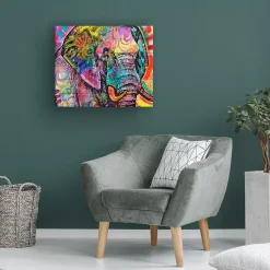 Trademark Fine Art Elephant Wood Slat Art -Kohl's Sales 3989348 ALT3