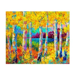 Trademark Fine Art 'Autumn Jewels' Wood Slat Art