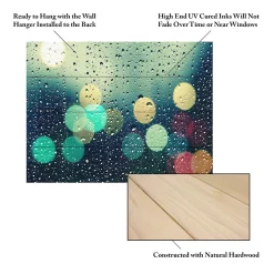 Trademark Fine Art 'Rainy City' Wood Slat Art -Kohl's Sales 3989447 ALT4