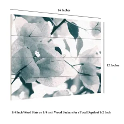 Trademark Fine Art Beata Czyzowska Young 'About A Flower' Wood Slat Art -Kohl's Sales 3989460 ALT5