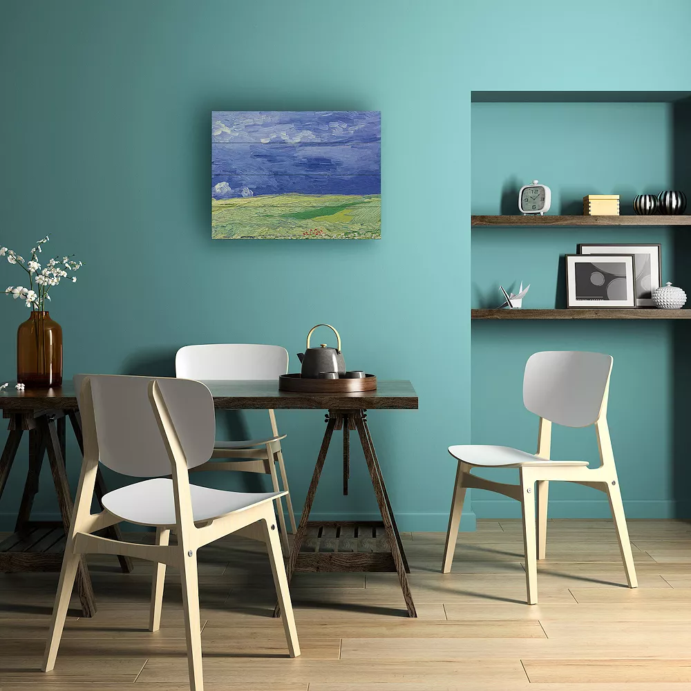 Trademark Fine Art Vincent Van Gogh 'Mulberry Tree, 1889' Wood Slat Art 3 Trademark Fine Art Vincent Van Gogh 'Mulberry Tree, 1889' Wood Slat Art - Image 3