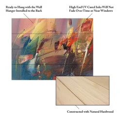 Trademark Fine Art Ricardo Tapia 'Garden' Wood Slat Art -Kohl's Sales 3989575 ALT4