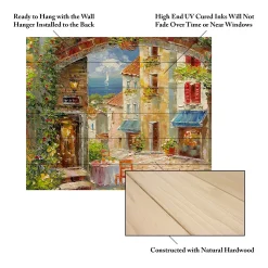 Trademark Fine Art Rio 'Capri Isle' Wood Slat Art -Kohl's Sales 3989595 ALT4