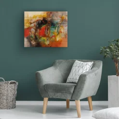 Trademark Fine Art Zavaleta 'Abstract VI' Wood Slat Art -Kohl's Sales 3989619 ALT3