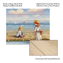 Trademark Fine Art Rio 'At The Beach III' Wood Slat Art -Kohl's Sales 3989620 ALT4