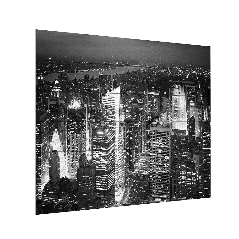 Trademark Fine Art Times Square Wood Slat Wall Art 2 Trademark Fine Art Times Square Wood Slat Wall Art - Image 2