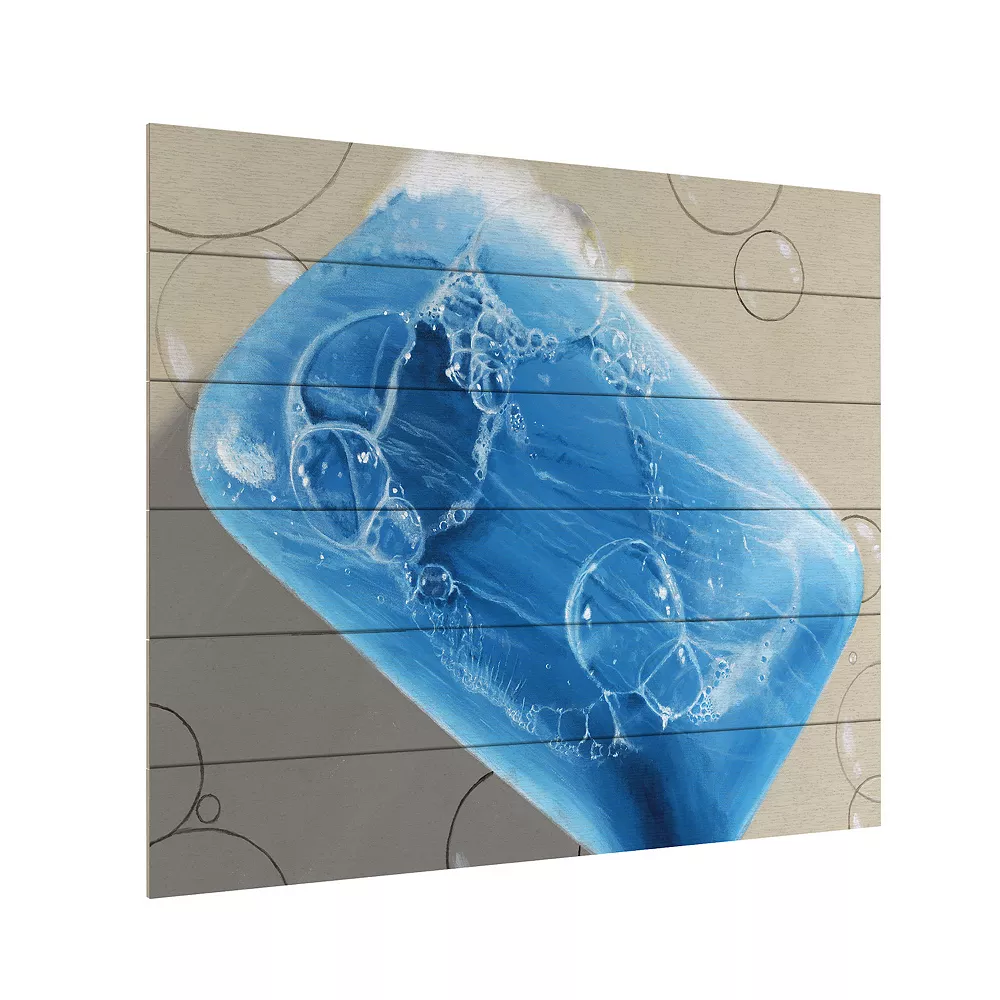 Trademark Fine Art The Song Of Water Wood Slat Wall Art 2 Trademark Fine Art The Song Of Water Wood Slat Wall Art - Image 2