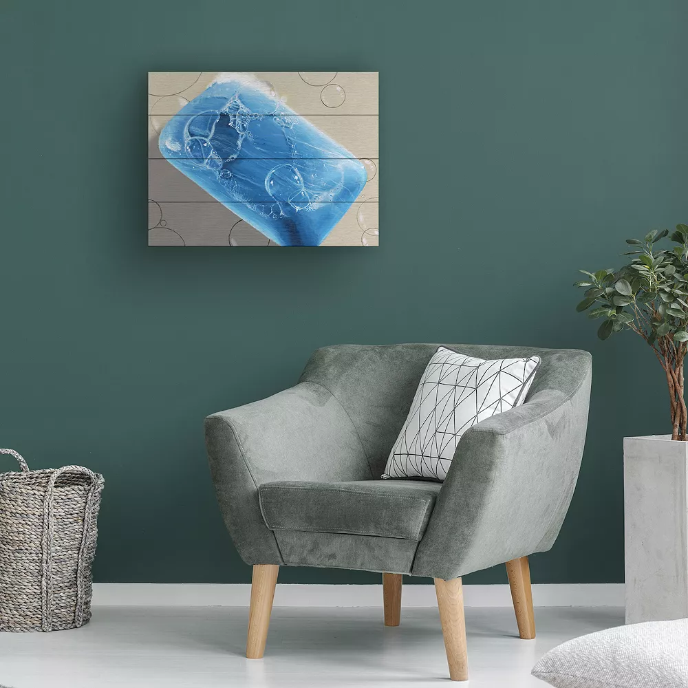 Trademark Fine Art The Song Of Water Wood Slat Wall Art 4 Trademark Fine Art The Song Of Water Wood Slat Wall Art - Image 4