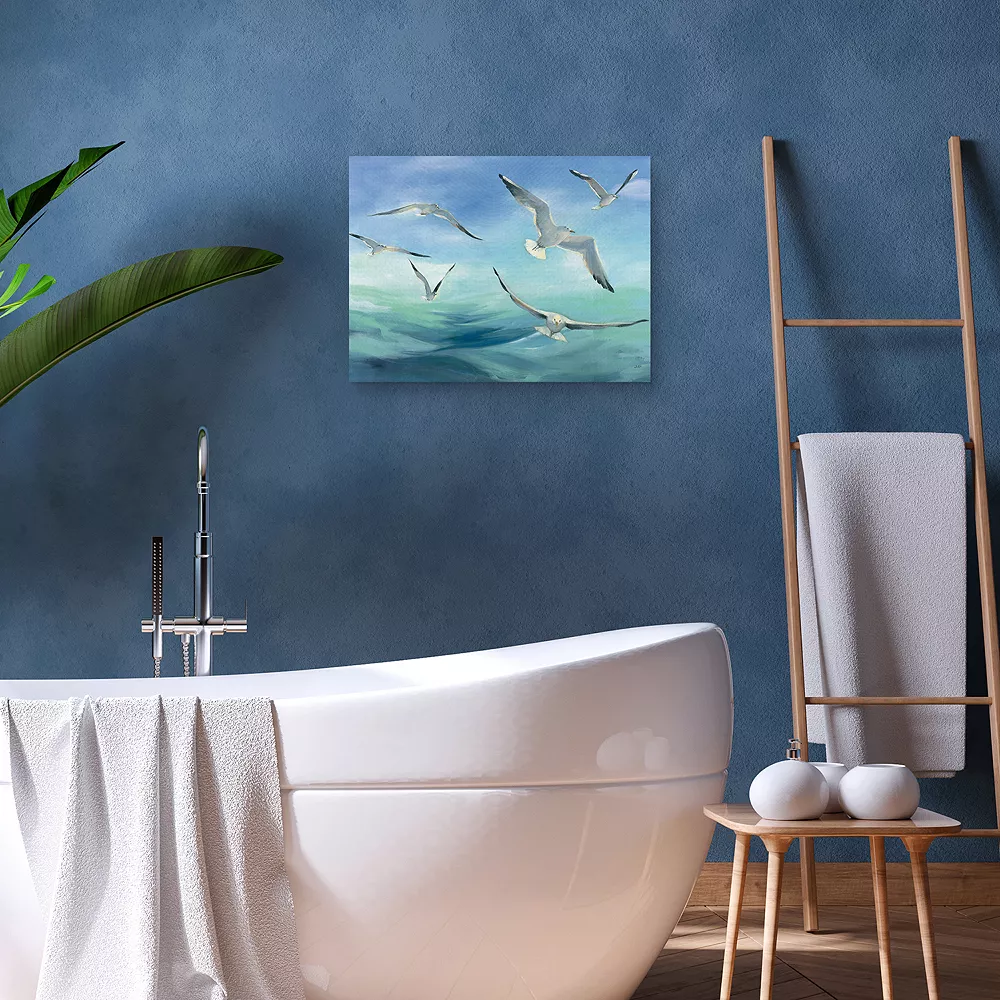 Master Piece Sea Flight Canvas Wall Art 2 Master Piece Sea Flight Canvas Wall Art - Image 2