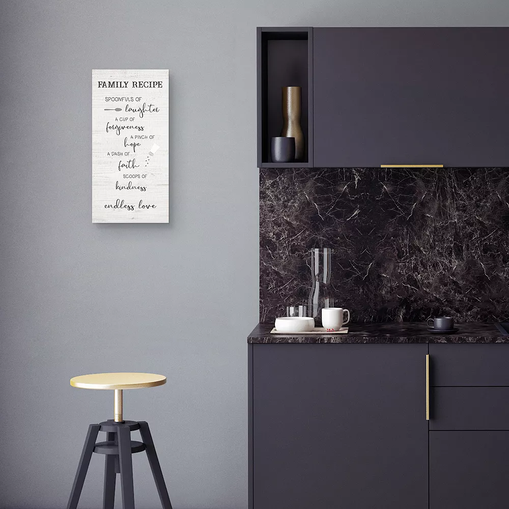 Master Piece Family Kitchen Recipe Canvas Wall Art 2 Master Piece Family Kitchen Recipe Canvas Wall Art - Image 2