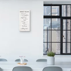 Master Piece Family Kitchen Recipe Canvas Wall Art 7 Master Piece Family Kitchen Recipe Canvas Wall Art -Kohl's Sales 5135052 ALT2